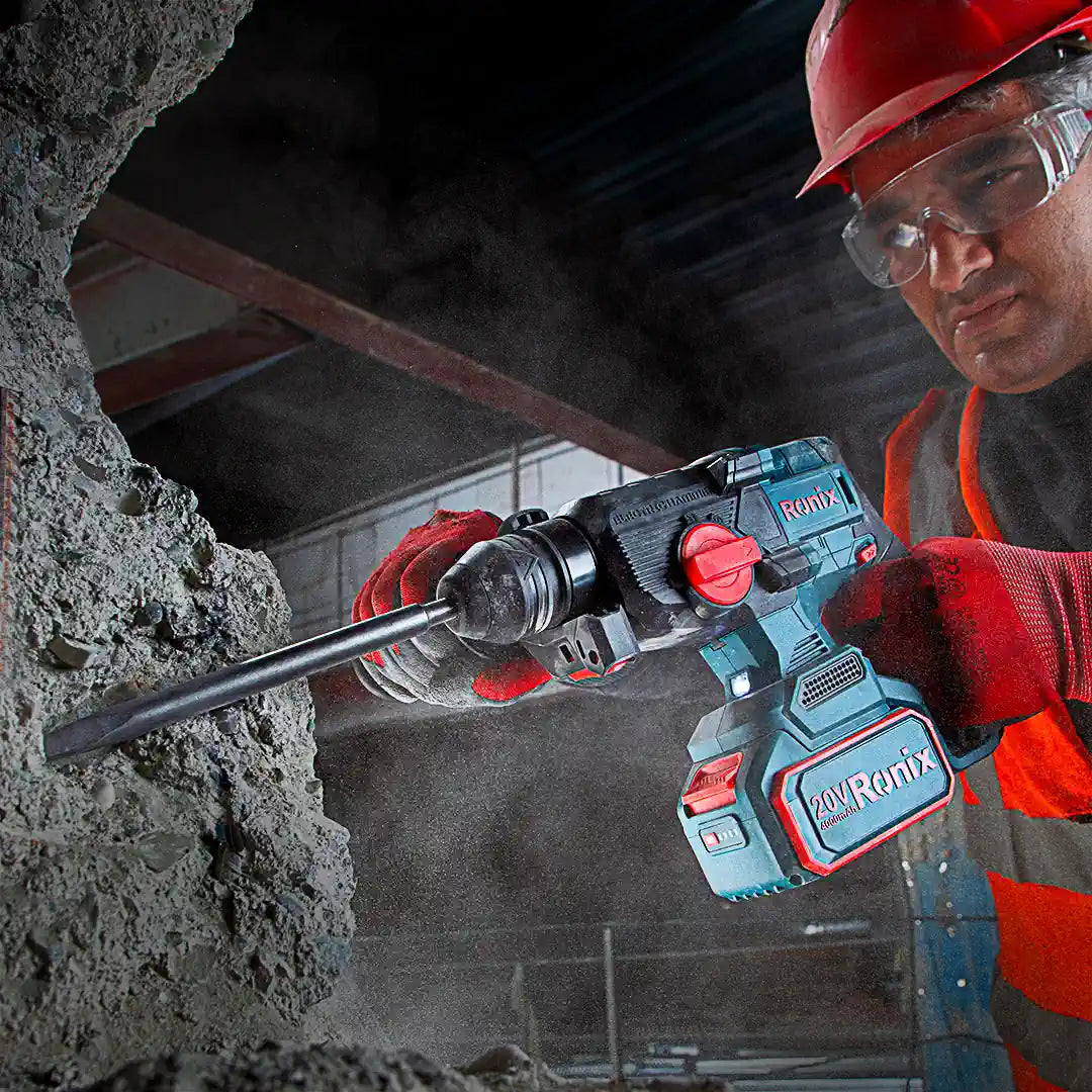 [8678] 20V Brushless Cordless Rotary Hammer 2.5J