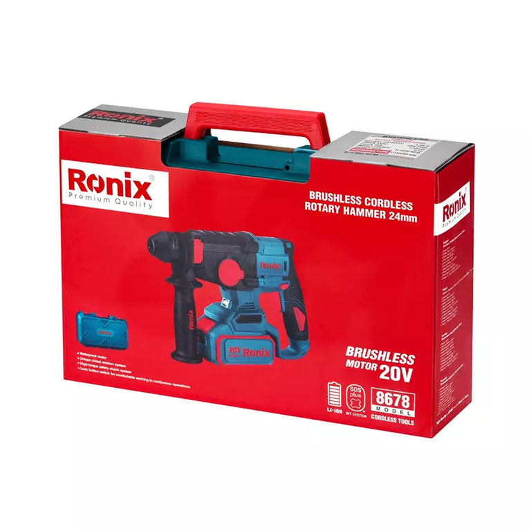 [8678] 20V Brushless Cordless Rotary Hammer 2.5J