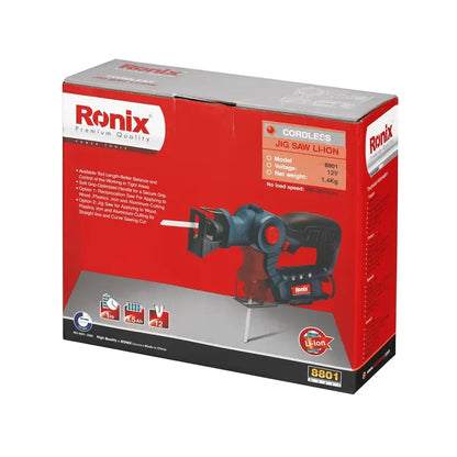 [8801] Seghetto alternativo cordless, 12V, 2500RPM