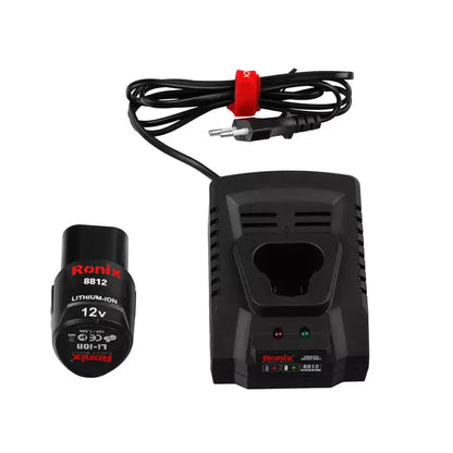 [8812] Trapano Avvitatore 12V Cordless 10mm-30N.m-Seria Tesla
