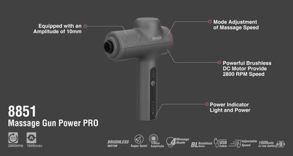 [8851] Pistola Massaggiante-Power Pro