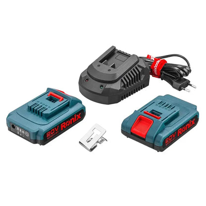 [8900K] Kit di trapano a percussione 20V Brushless 13mm-45N.m