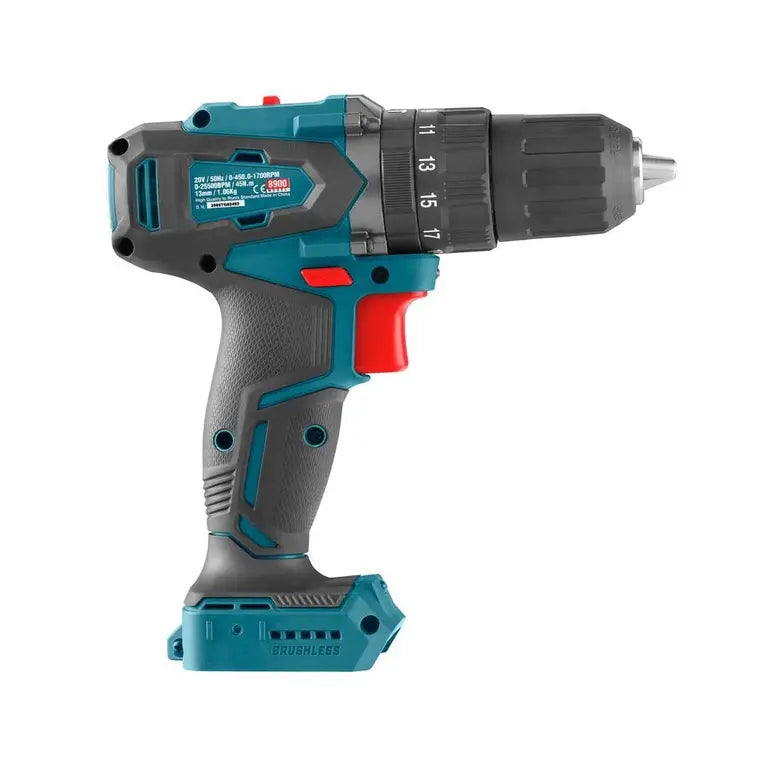[8900] Trapano a percussione 20V Brushless 13mm-45N.m