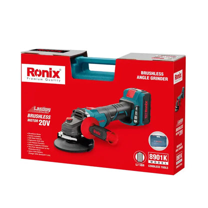 [8901K] Kit mini smerigliatrice angolare 115mm 20v Brushless