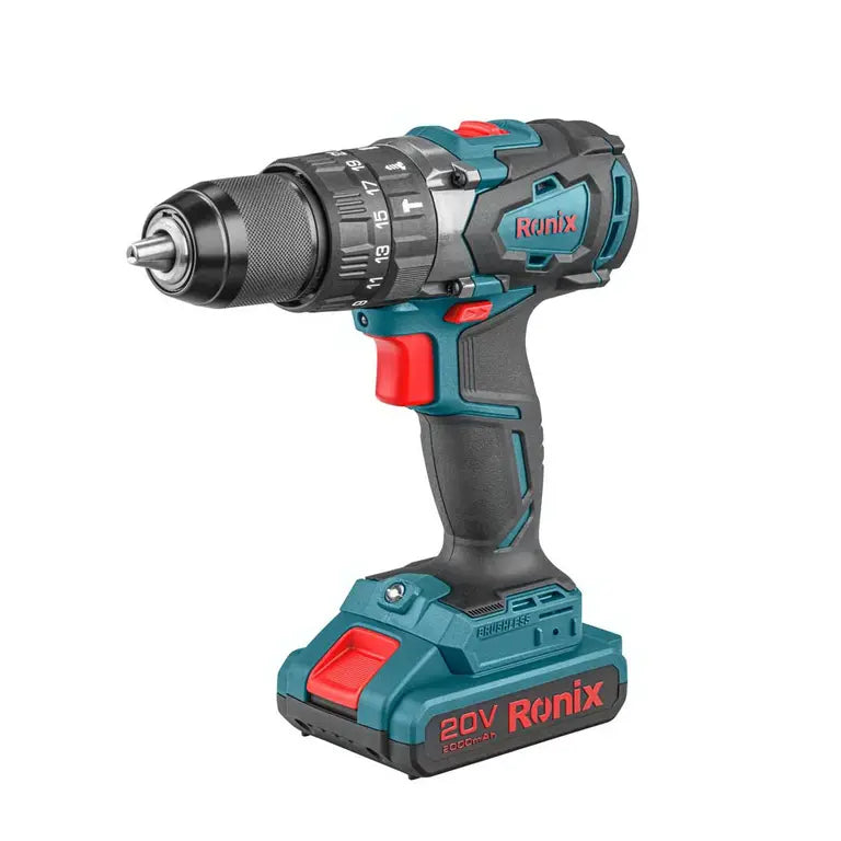 [8905K] Kit di trapano a percussione 20V Brushless 13mm-55N.m
