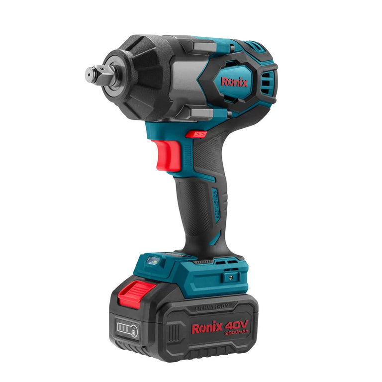 [8907-40V] Kit di chiave a impulsi cordless 40V Brushless 1/2 pollice 800N m