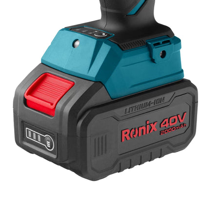 [8917-40V] Kit di Chiave a Impatto Cordless Brushless 40V 1200 N.m ¾-pollici