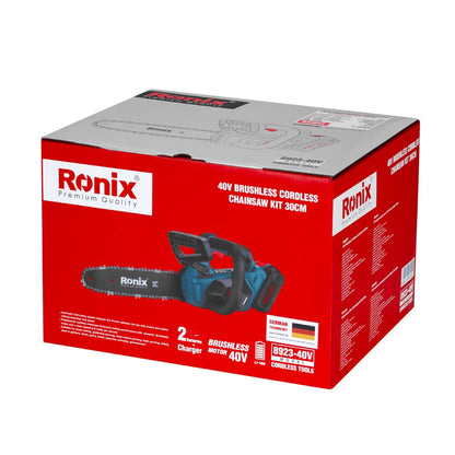[8923-40V] Kit motosega cordless 40V Brushless 30cm