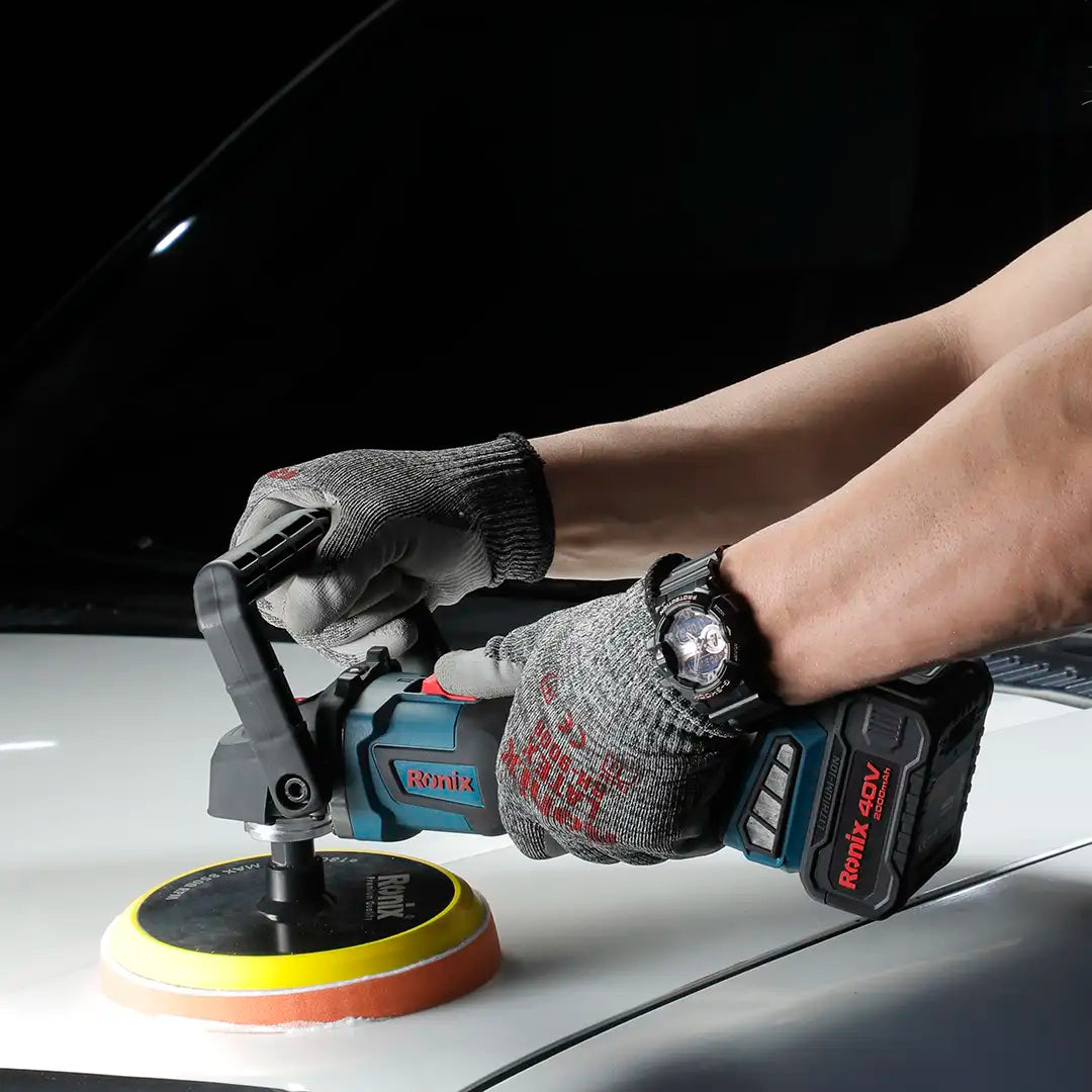 [8926-40V] Kit lucidatrice cordless 40V Brushless 180mm