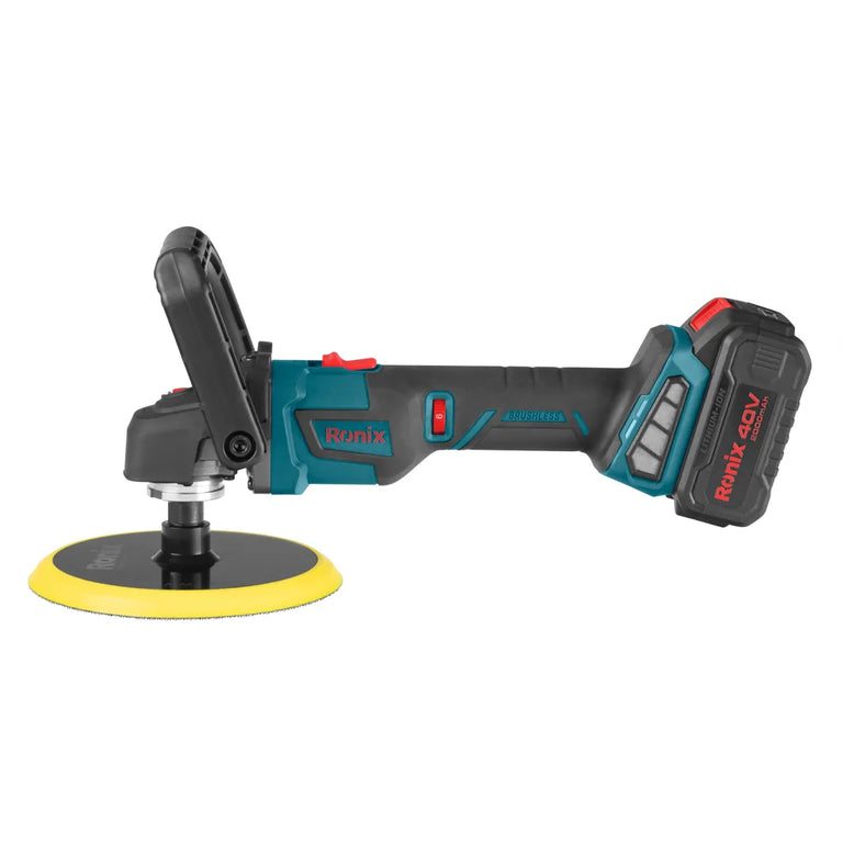 [8926-40V] Kit lucidatrice cordless 40V Brushless 180mm