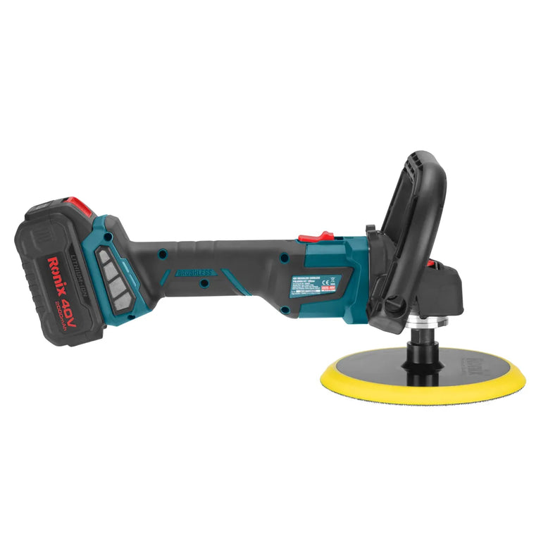 [8926-40V] Kit lucidatrice cordless 40V Brushless 180mm