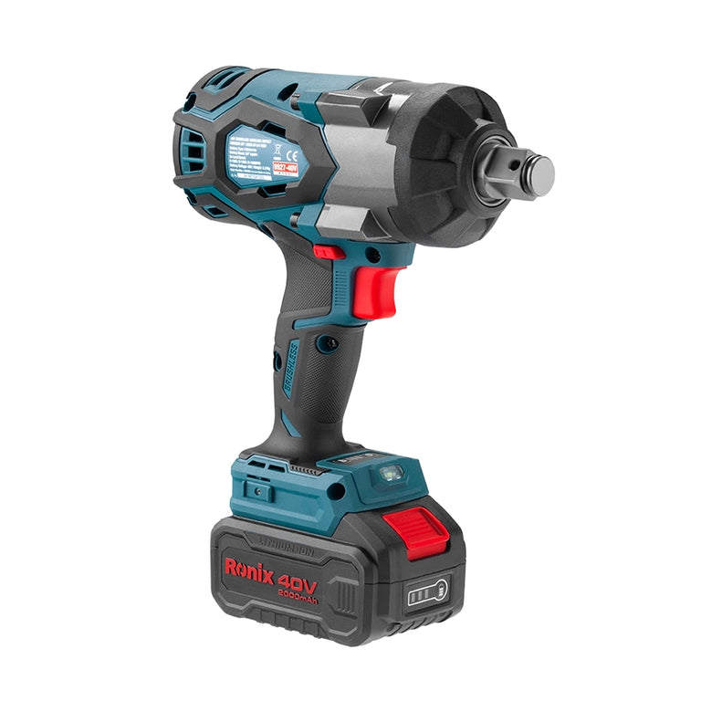 [8927-40V] Kit di chiave a impulsi cordless Brushless 40V 1350 N.m ¾ pollici