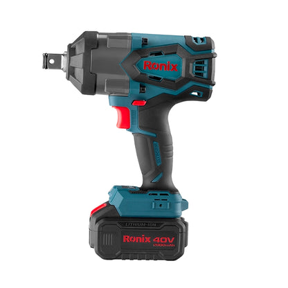 [8927-40V] Kit di chiave a impulsi cordless Brushless 40V 1350 N.m ¾ pollici