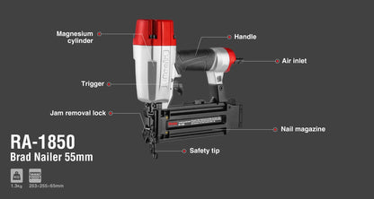 [RA-1850] Nail Gun Brad-18 Gauge-55mm