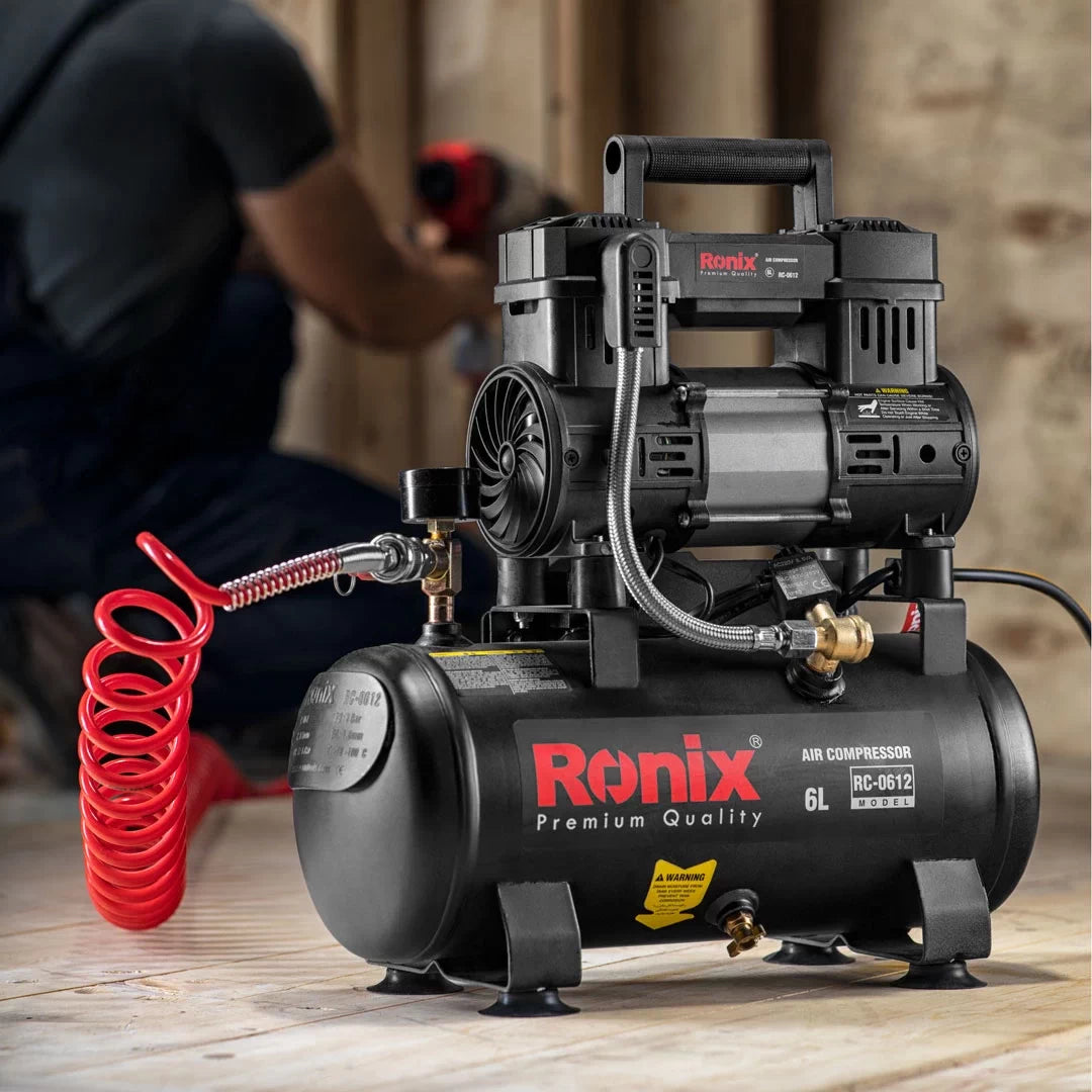 [RC-0612] Compressore d'aria silenzioso 6L-6000W