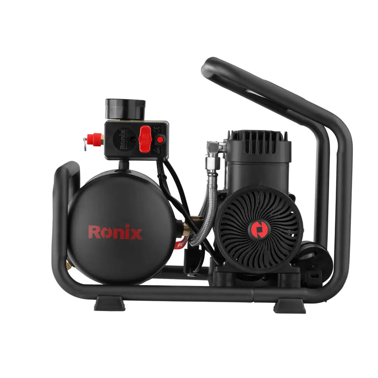 [RC-0613] Compressore d'Aria Silenzioso e Senza Olio 6L-1100W