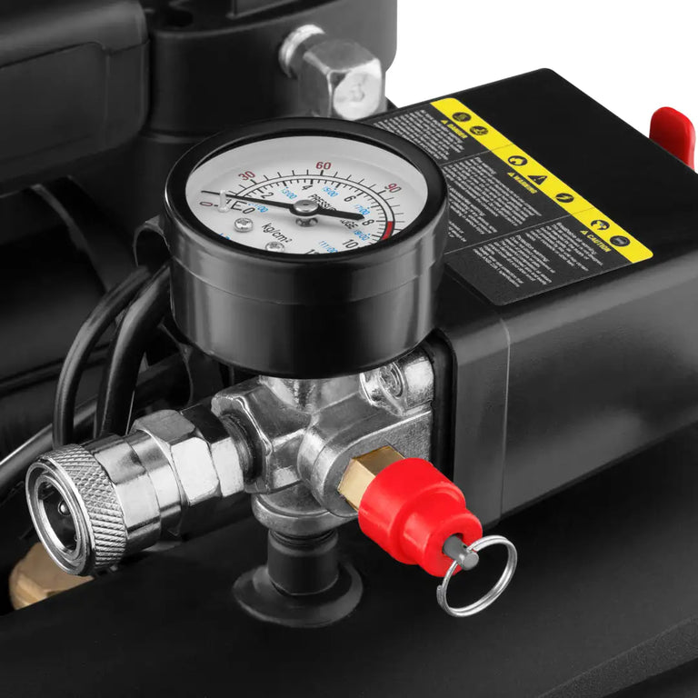 [RC-0613] Compressore d'Aria Silenzioso e Senza Olio 6L-1100W