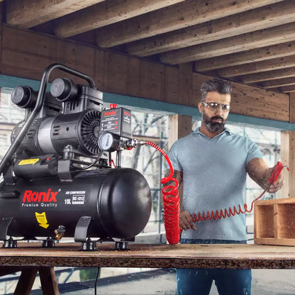 [RC-1012] Compressore d'Aria Silenzioso 10L-1280W