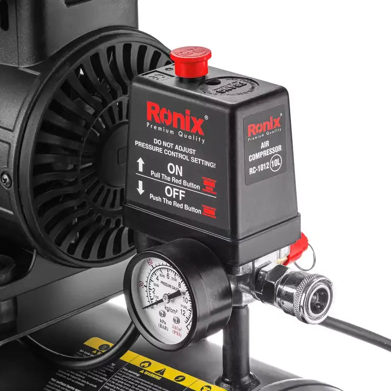 [RC-1012] Compressore d'Aria Silenzioso 10L-1280W