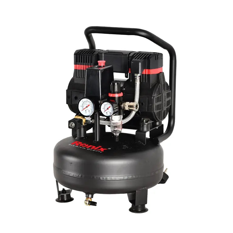[RC-1014] Compressore d'Aria Verticale Silenzioso 10L 750W