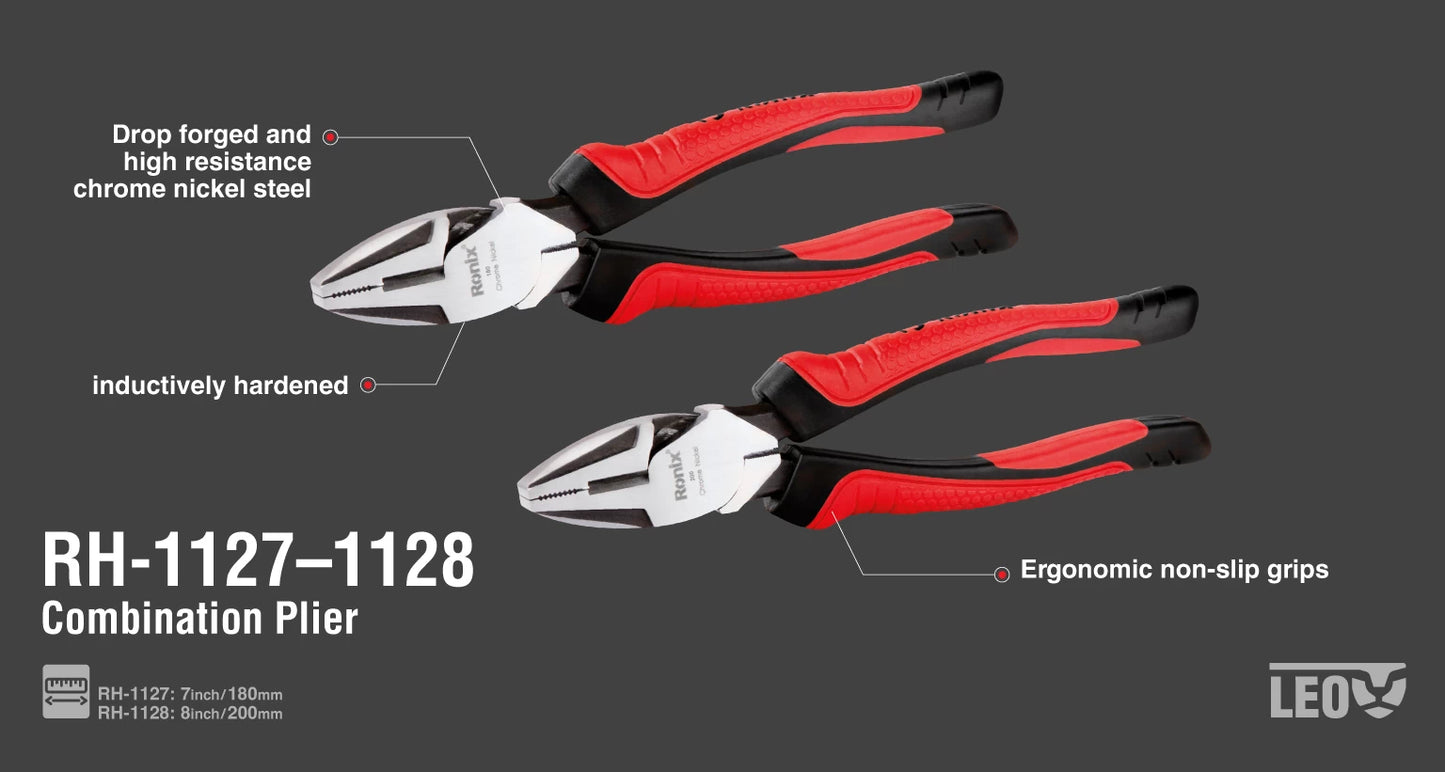 [RH-1127] Pinza Combinata 7 Inch-Serie Leo