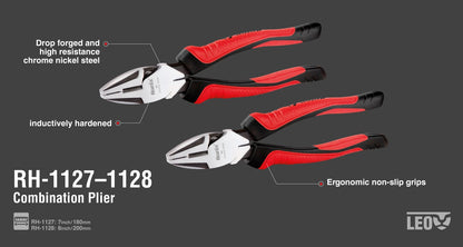 [RH-1128] Pinza Combinata 8 Inch-Serie Leo