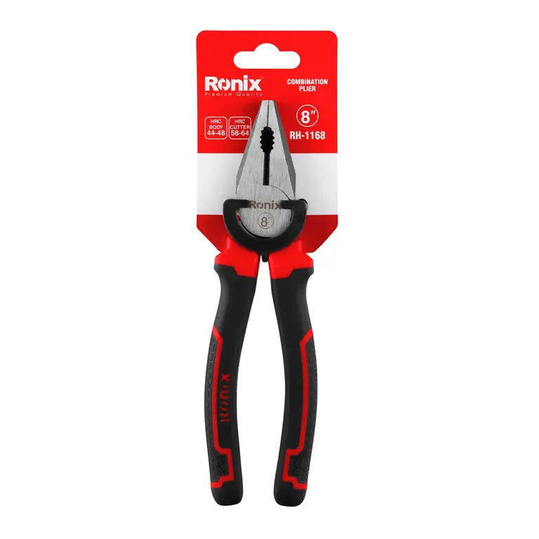 [RH-1168] Pinza Combinata MAXI 8'' Forgiata a Martello