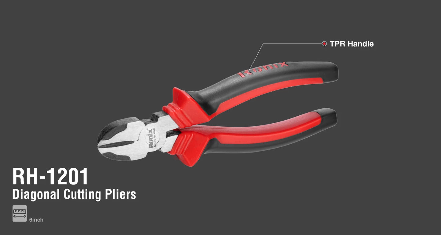 [RH-1201] Pinza per Taglio Diagonale-6inch