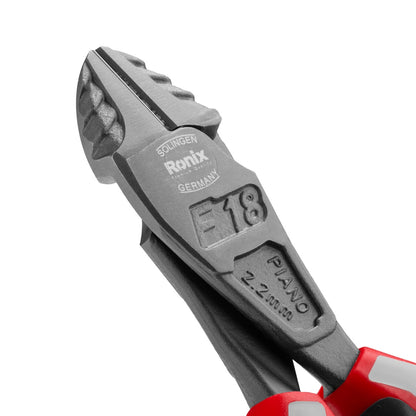 [RH-1247] Pinza per Taglio Diagonale ad Alta Leva 7 inch Tedesca