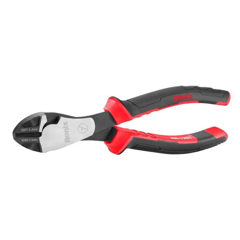 [RH-1297] Pinza per Taglio Diagonale ad Alta Leva 7 inch - Modello Wolf