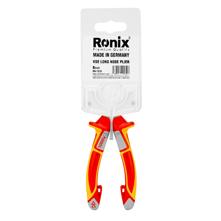 [RH-1319] Pinza a Becco Lungo VDE 6 inch Tedesca