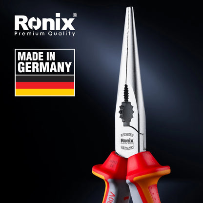 [RH-1321] Pinza a Becco Lungo VDE 8 inch Tedesca