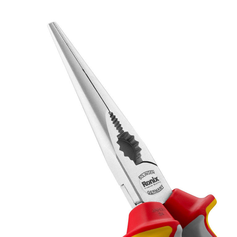 [RH-1321] Pinza a Becco Lungo VDE 8 inch Tedesca