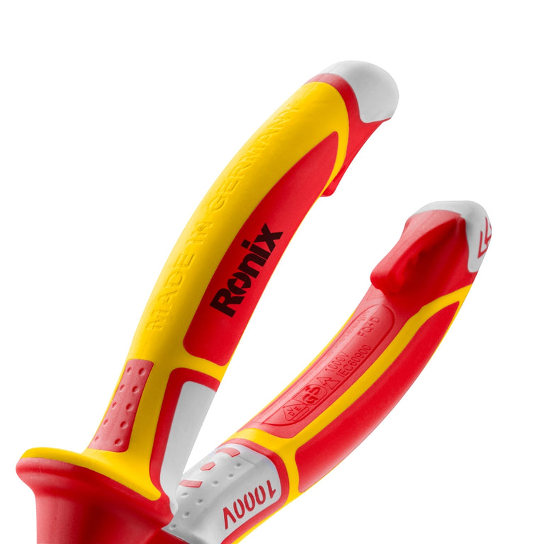 [RH-1321] Pinza a Becco Lungo VDE 8 inch Tedesca
