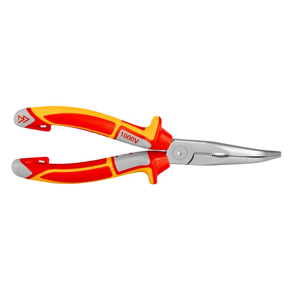 [RH-1325] Pinza a Becco Lungo Curvo VDE 8 inch Tedesca