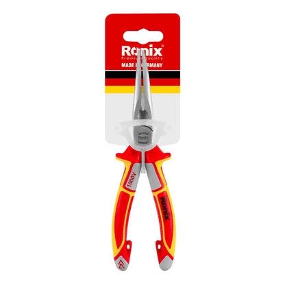 [RH-1325] Pinza a Becco Lungo Curvo VDE 8 inch Tedesca