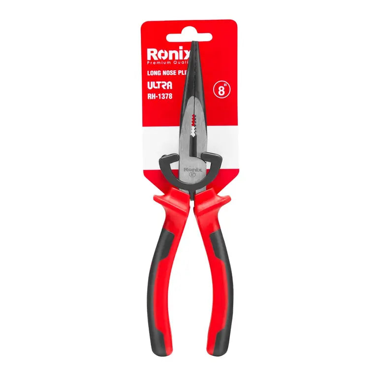 [RH-1378] Pinza a Becco Lungo 8'' Ultra Forgiata a Caldo