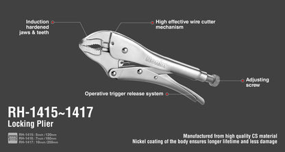 [RH-1417] Pinza a Blocco 10 inch-CS