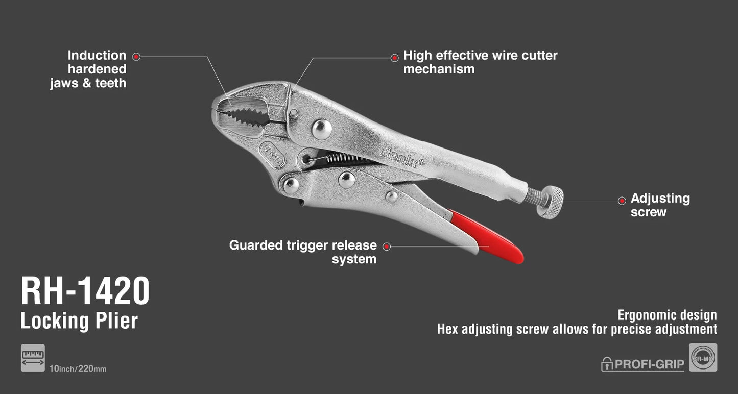 [RH-1420] Pinza Bloccante CR-MO