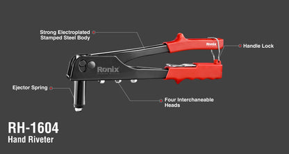 [RH-1604] Rivettatrice Manuale