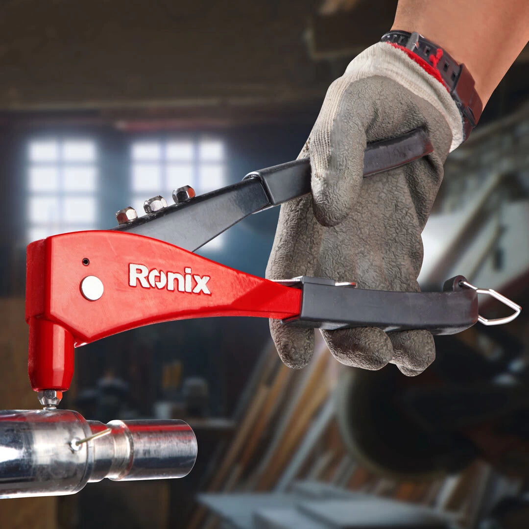 [RH-1605] Rivettatrice Manuale, 4 Ugelli, Modello Ergo