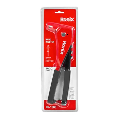 [RH-1605] Rivettatrice Manuale, 4 Ugelli, Modello Ergo
