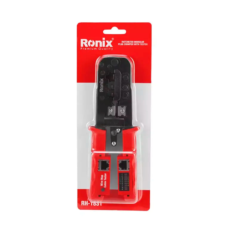 [RH-1831] Crimpatrice per Spina Modulare con Tester