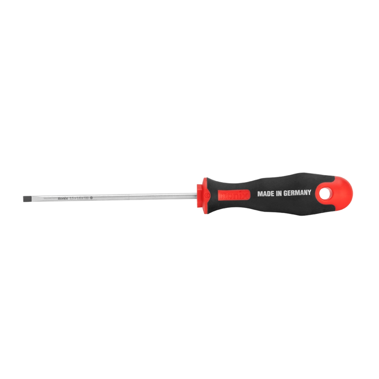 [RH-1912] Cacciavite a Fessura Manico TPR 3.5*100 - Tedesco