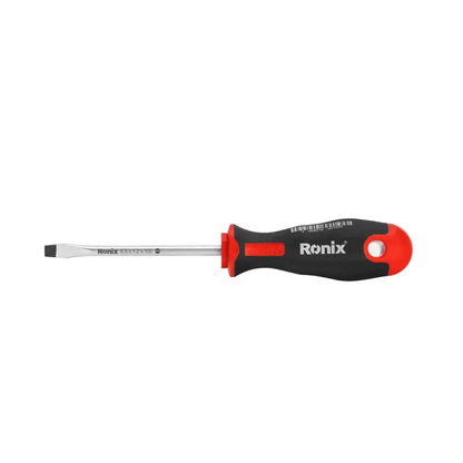 [RH-1917] Cacciavite a Fessura con Manico TPR 6.5*100 - Tedesco