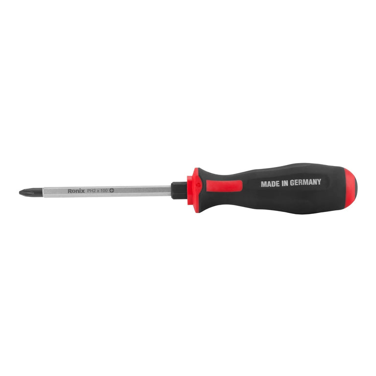 [RH-1932] Cacciavite Phillips con manico TPR 60*100 - Tedesco