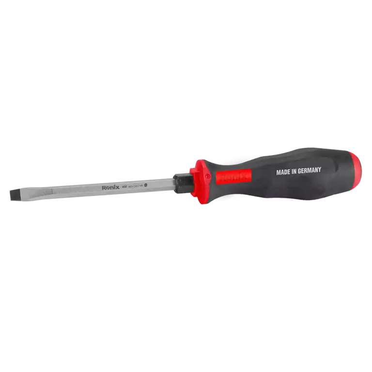 [RH-1943] Cacciavite a martello con manico TPR fessurato 9*150 - Tedesco