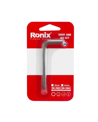 [RH-2004] Chiave esagonale a Braccio Corto 4mm