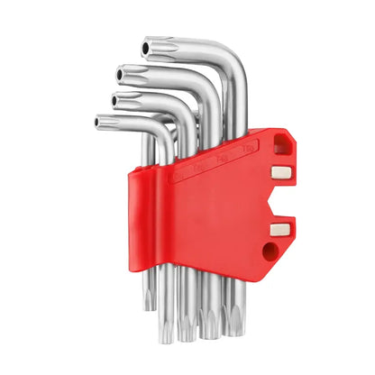[RH-2035] Set di Chiavi Torx Magnetiche a Braccio Corto (9 Pezzi)