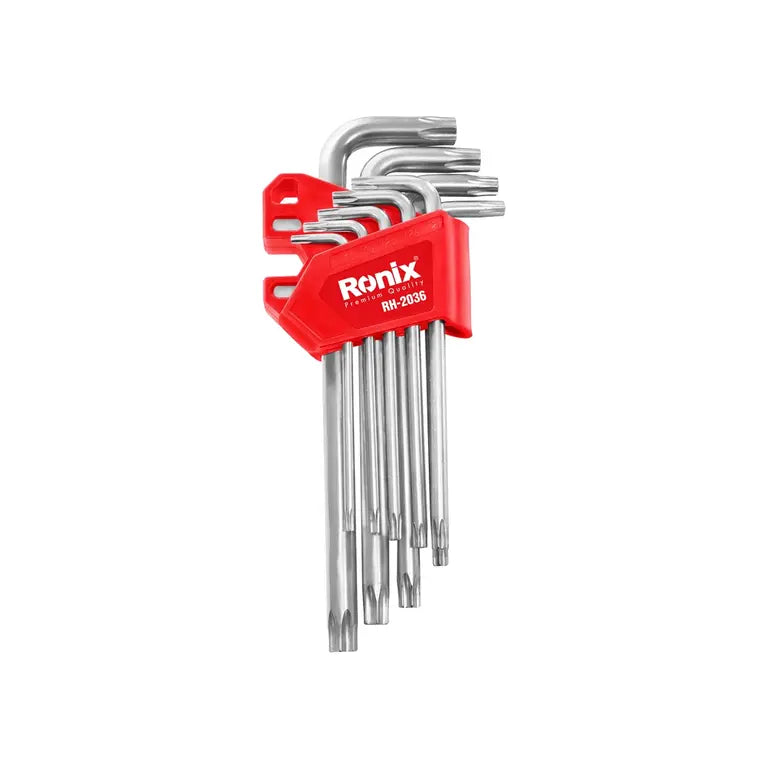 [RH-2036] Set di chiavi Torx magnetiche a braccio lungo (9 pezzi)